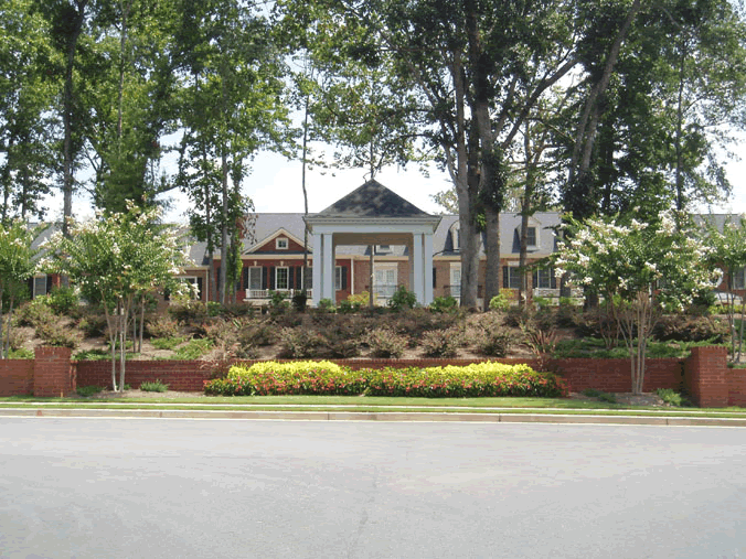 landscape entrance design, barrow county, ga