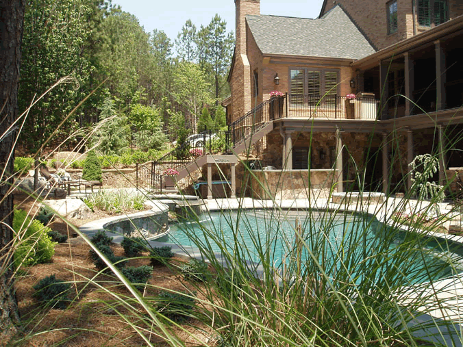 entrance and lighting design, Milton, ga