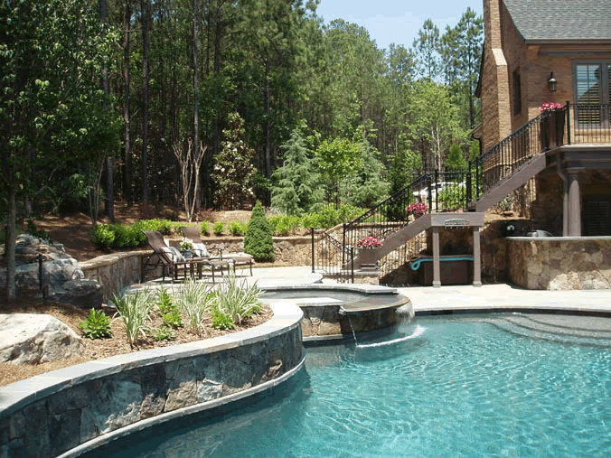 shopping center entrance design, Johns Creek, ga