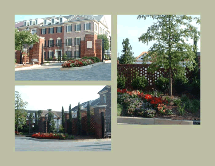 entrance and lighting design, Milton, ga